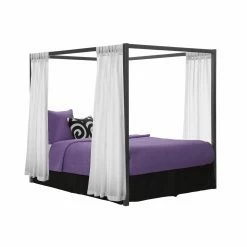 Buy ⌛ Queen DHP Ellie Canopy Bed ⭐ 8 Buy ⌛ Queen DHP Ellie Canopy Bed ⭐ -Beds Shop detailAMW891