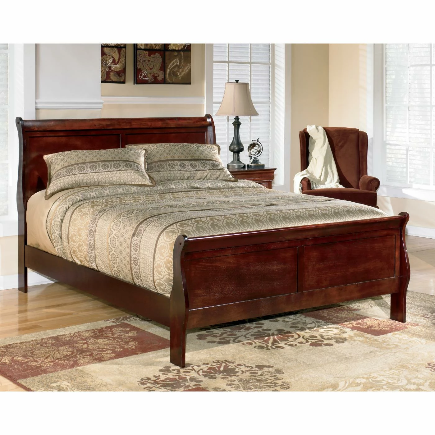 Buy π Queen Signature Design By Ashley Alisdair Sleigh Bed π€© 5 Buy π Queen Signature Design By Ashley Alisdair Sleigh Bed π€© - Image 3