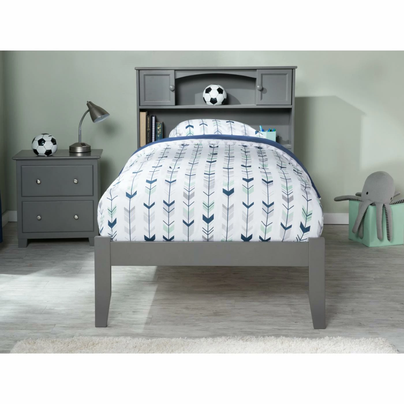 Best Sale π₯° AFI Furnishings Full/Double Urban Lifestyle Newport Bookcase Platform Bed π 5 Best Sale π₯° AFI Furnishings Full/Double Urban Lifestyle Newport Bookcase Platform Bed π - Image 3