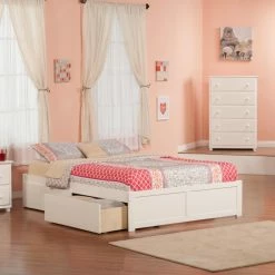 Budget β King AFI Furnishings Concord Platform Bed With Open Foot Board π 10 Budget β King AFI Furnishings Concord Platform Bed With Open Foot Board π -Beds Shop detailATF893