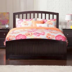 New 💯 Full/Double AFI Furnishings Richmond Traditional Bed With Matching Foot Board 😍 -Beds Shop detailATF900