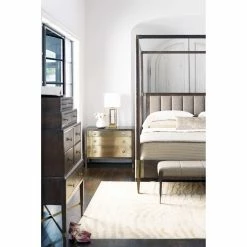 New 🧨 King Bernhardt Clarendon Canopy Bed 🛒 -Beds Shop detailBERF1232