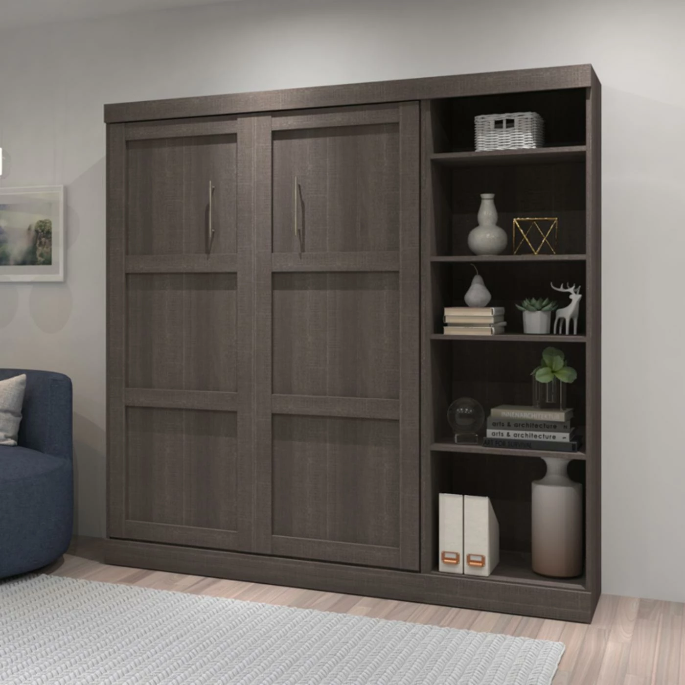 Promo π Queen Bestar Pur III 5-Shelf Murphy Wall Bed π₯° 5 Promo π Queen Bestar Pur III 5-Shelf Murphy Wall Bed π₯° - Image 3