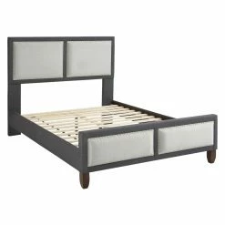 Best Pirce 😉 Pure Posture Maya Contemporary Upholstered Queen Platform Bed ⭐ -Beds Shop detailBSS438