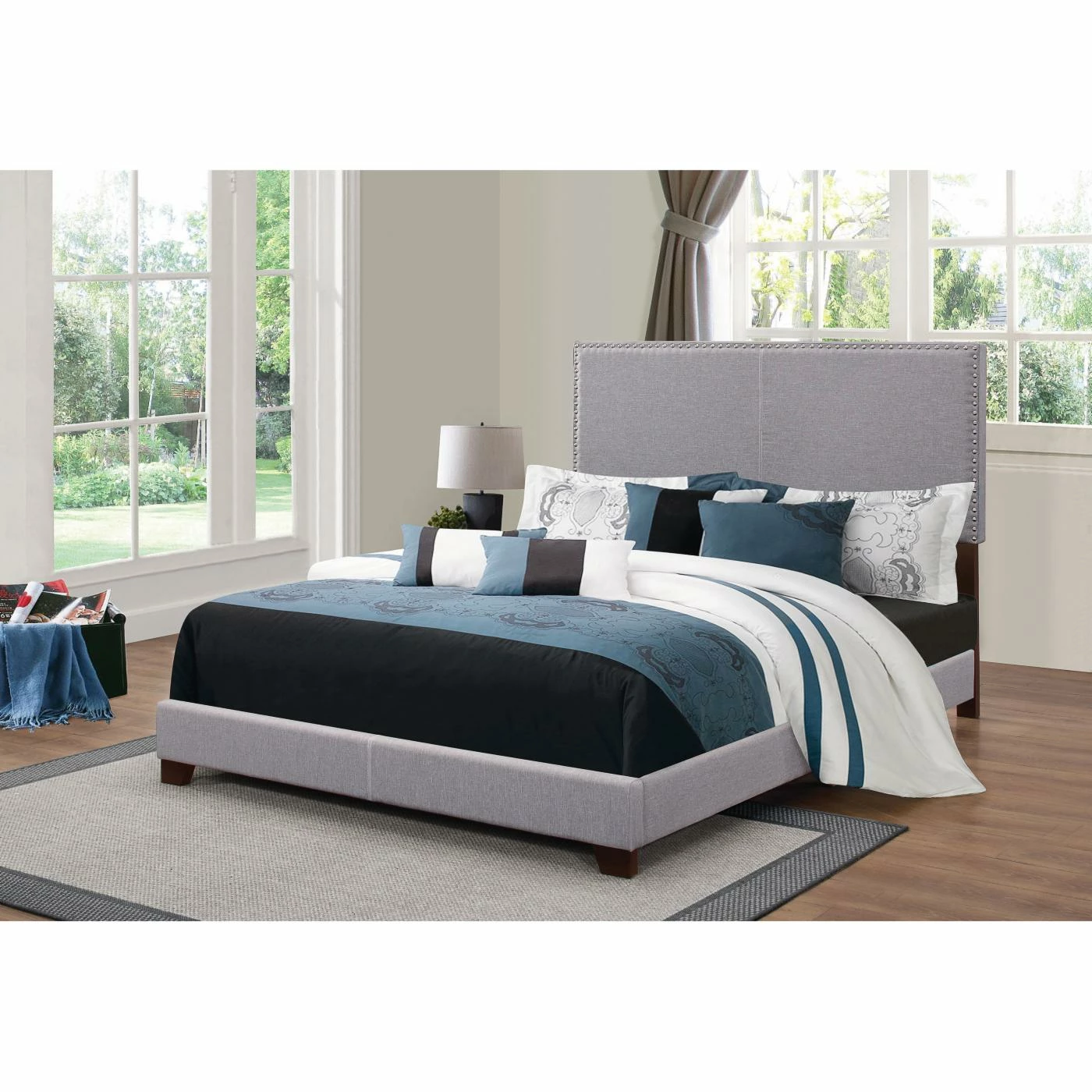 Buy π King Coaster Furniture Boyd Upholstered Bed π₯ 5 Buy π King Coaster Furniture Boyd Upholstered Bed π₯ - Image 3