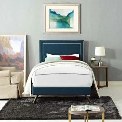 Coupon ⭐ Queen Modway Virginia Platform Bed With Round Splayed Legs 💯 -Beds Shop detailEEI1923