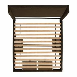 Buy 🎉 Queen Picket House Furnishings Fiona Upholstered Storage Platform Bed 🧨 -Beds Shop detailELET1175