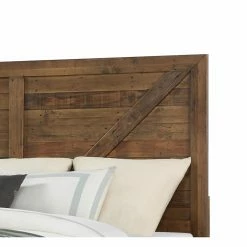 Best Sale 😉 King HN Home Crescent Modern Farmhouse Panel Bed 🔔 -Beds Shop detailEMER2033