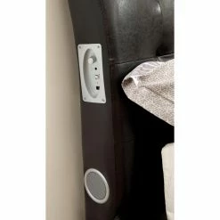 Wholesale 💯 Twin Furniture Of America Gretza Contemporary Platform Bed With Bluetooth Speakers ✔️ -Beds Shop detailENLB1203