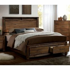 Best deal 😍 California King HN Home Corvallis Transitional Storage Platform Bed 🤩 -Beds Shop detailENLB2953