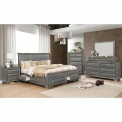 Best reviews of 👏 King Furniture Of America Damien Platform Storage Bed 😍 -Beds Shop detailENLB4338