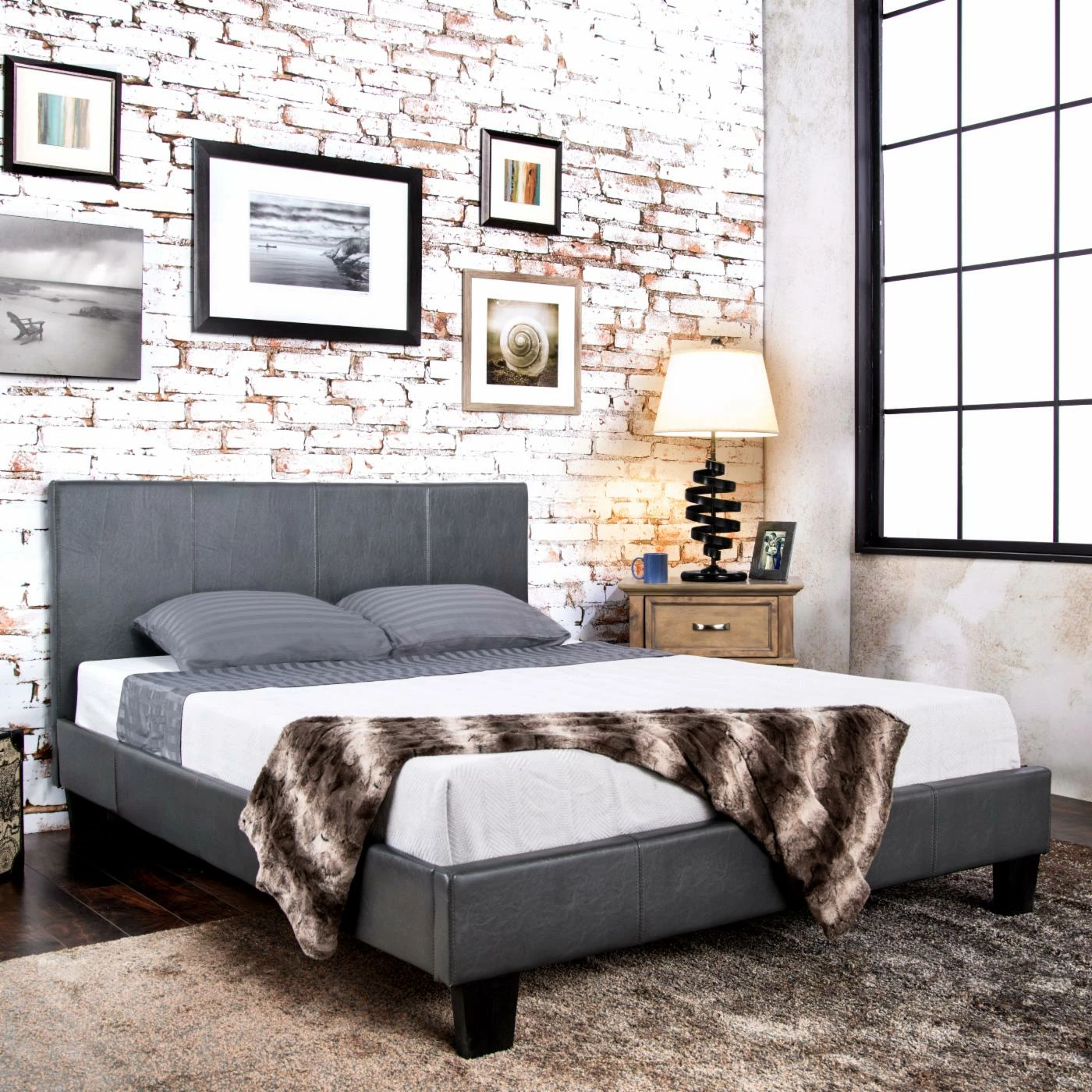 Budget π Queen Furniture Of America Ridgecrest Platform Bed π₯° 5 Budget π Queen Furniture Of America Ridgecrest Platform Bed π₯° - Image 3