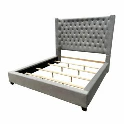Buy 🧨 California King Best Master Furniture Jamie Upholstered Tower Low Profile Bed 🎁 -Beds Shop detailFIRR144