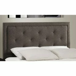 Cheapest 🤩 Hillsdale Furniture King Hillsdale Becker Upholstered Panel Bed 👍 -Beds Shop detailHL4215