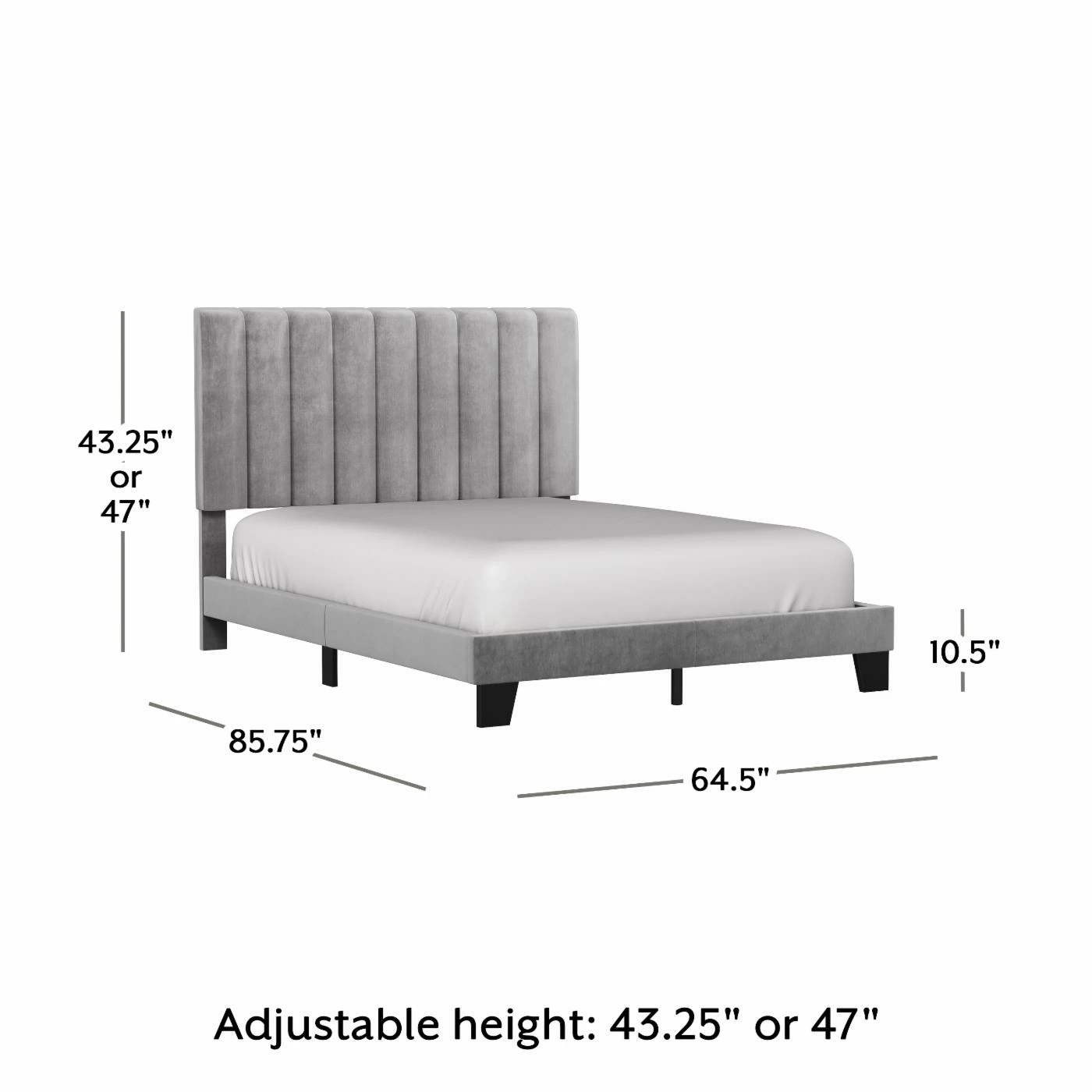 Brand new π King Hillsdale Furniture Crestone Upholstered Platform Bed β¨ 5 Brand new π King Hillsdale Furniture Crestone Upholstered Platform Bed β¨ - Image 3