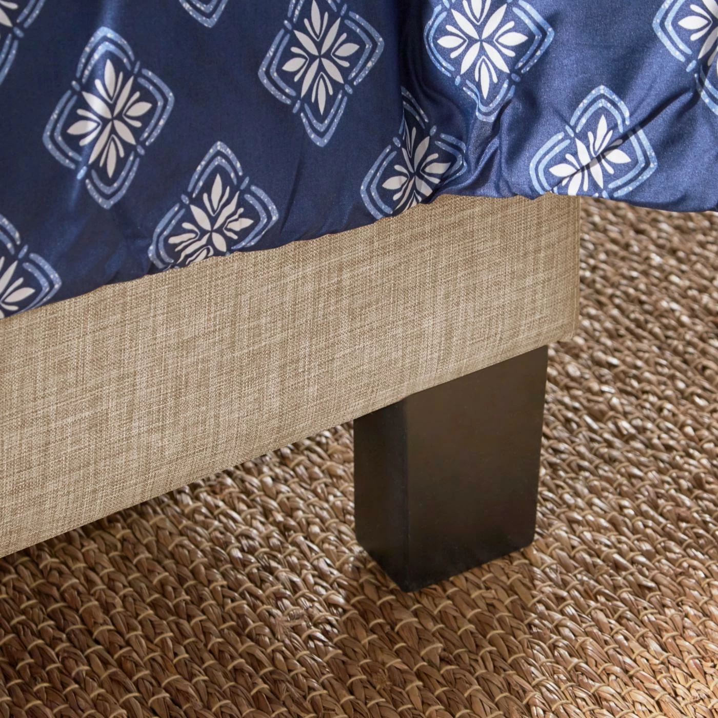 New ❤️ King Weston Home Kearny Adjustable Diamond-Tufted Camel Back Bed ⭐ 5 New ❤️ King Weston Home Kearny Adjustable Diamond-Tufted Camel Back Bed ⭐ - Image 3