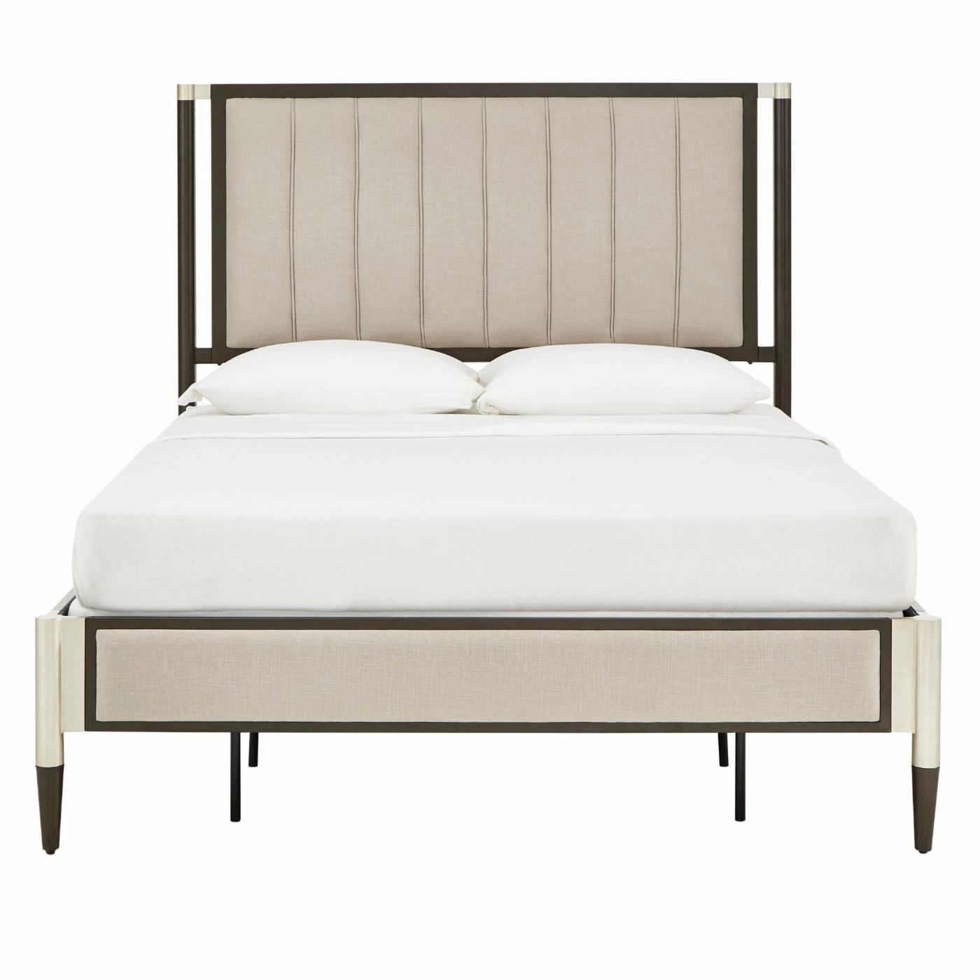 Buy π Queen Weston Home Fabrio Upholstered Panel Bed With Optional Bench π 5 Buy π Queen Weston Home Fabrio Upholstered Panel Bed With Optional Bench π - Image 3