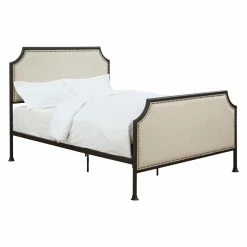 Cheap 😍 Right2Home Industrial Clipped Corner Panel Bed - Queen 🛒 -Beds Shop detailHOMM1134