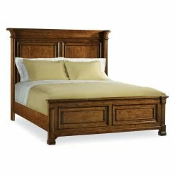 Promo 🎉 California King Hooker Furniture Tynecastle Panel Bed 🎉 -Beds Shop detailHOOK4238