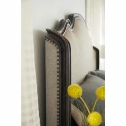 Wholesale 🥰 California King Hooker Furniture La Grange Fayette Upholstered Bed - Queen ✔️ -Beds Shop detailHOOK6369