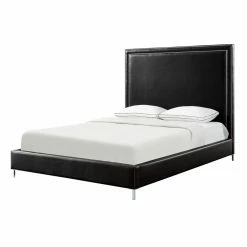 Flash Sale π₯ King Inspired Home Reese Faux Leather Platform Bed π 13 Flash Sale π₯ King Inspired Home Reese Faux Leather Platform Bed π -Beds Shop detailINSP072