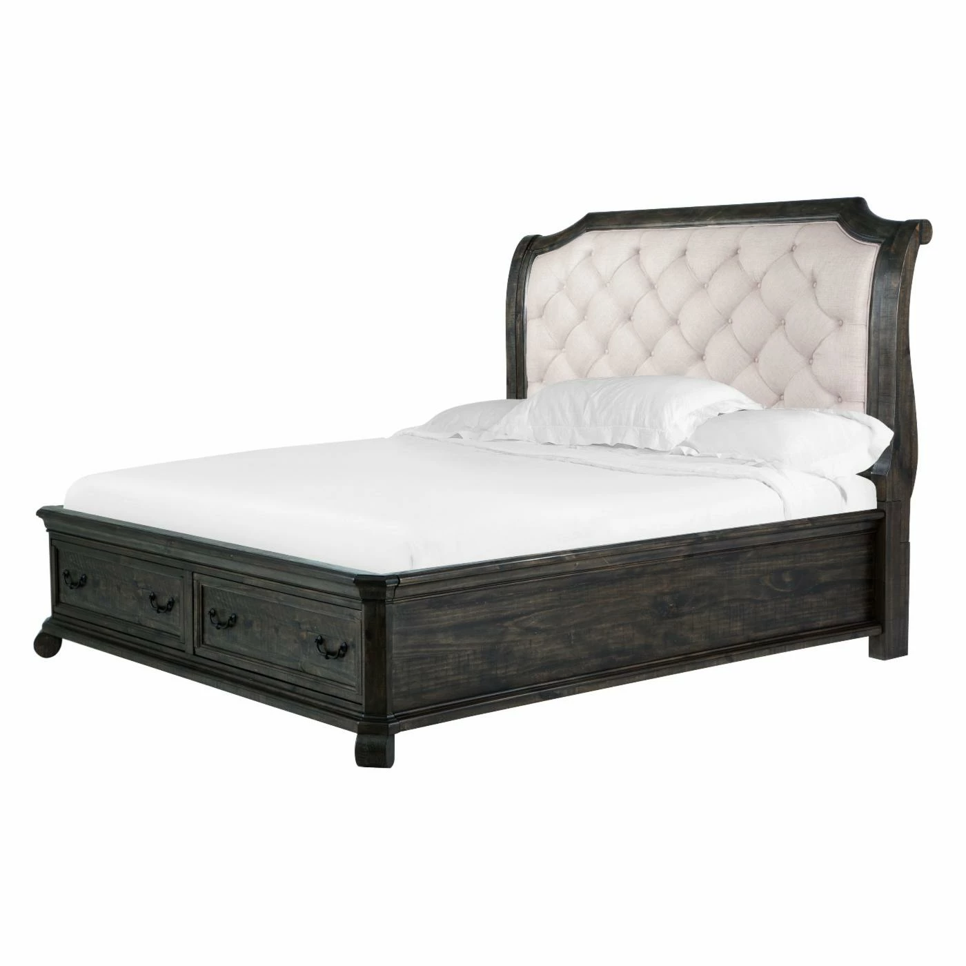 Flash Sale β¨ California King Magnussen Bellamy Traditional Peppercorn Sleigh Storage Bed π 5 Flash Sale β¨ California King Magnussen Bellamy Traditional Peppercorn Sleigh Storage Bed π - Image 3