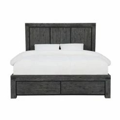 New ✔️ California King Modus Meadow Solid Wood Storage Bed 💯 -Beds Shop detailMOD1169