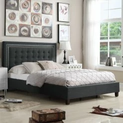 Best Sale π€© Queen Rosevera Rawley Upholstered Panel Bed π₯° 11 Best Sale π€© Queen Rosevera Rawley Upholstered Panel Bed π₯° -Beds Shop detailROSE099