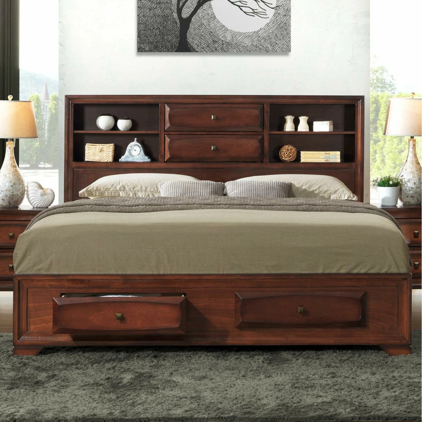 Buy β King Roundhill Furniture Oakland Asger Storage Platform Bed π₯ 5 Buy β King Roundhill Furniture Oakland Asger Storage Platform Bed π₯ - Image 3