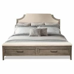 Best reviews of 😉 Queen Riverside Furniture Vogue Upholstered Storage Bed 🎁 -Beds Shop detailRVS3522