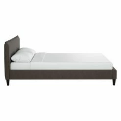 Best deal ✔️ California King Skyline Furniture French Seamed Platform Bed 🎁 -Beds Shop detailSKY1988