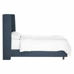 Wholesale 😀 California King Skyline Furniture Modern Wingback Panel Bed 😀 -Beds Shop detailSKY2329