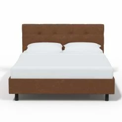 Best deal 𧨠California King Skyline Furniture Faux Leather Button Tufted Platform Bed π 7 Best deal 𧨠California King Skyline Furniture Faux Leather Button Tufted Platform Bed π -Beds Shop detailSKY2415