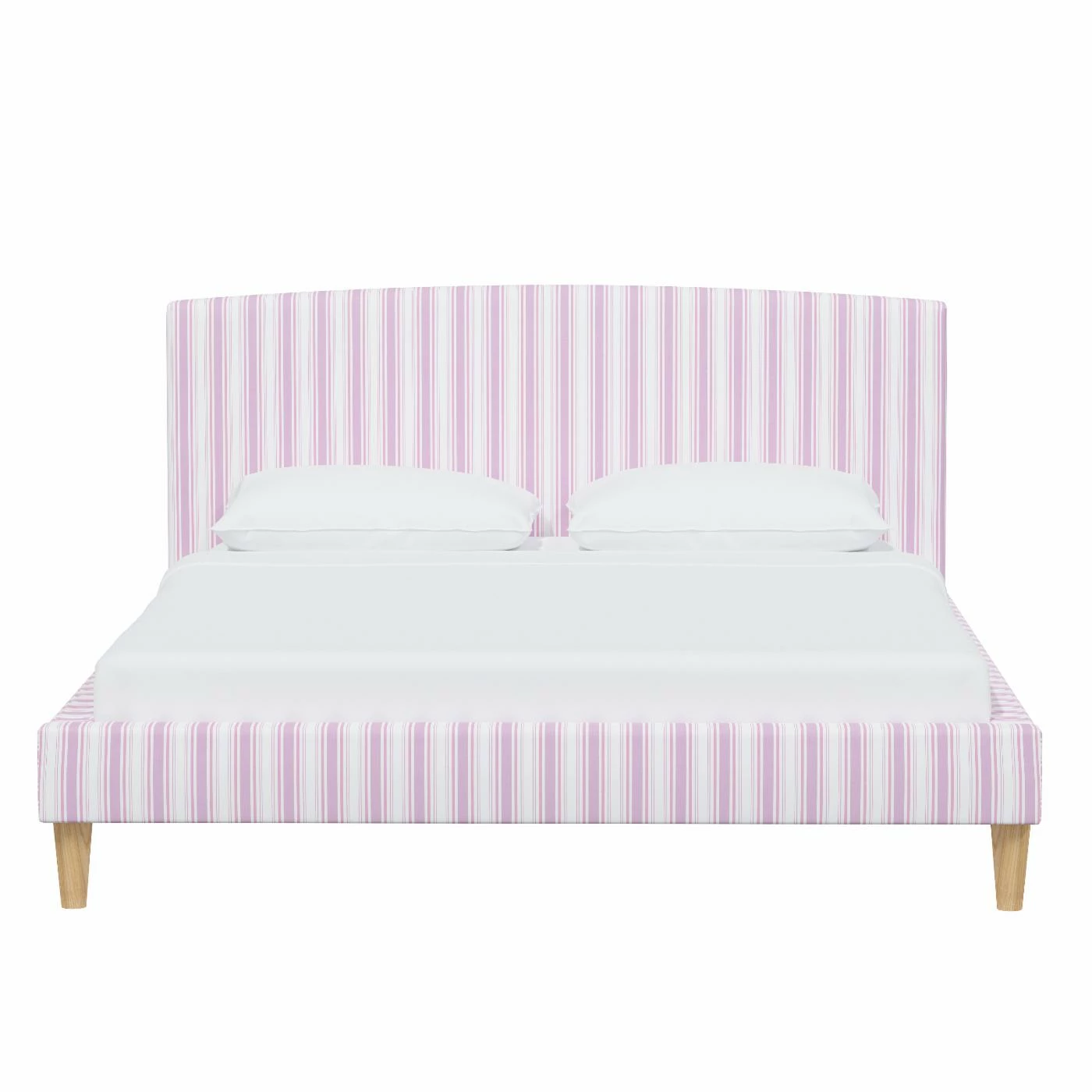 Best Sale π€© California King Rachel Ashwell Crafted By Cloth & Company Platform Bed - Twin - Brolly Stripe Pink π 4 Best Sale π€© California King Rachel Ashwell Crafted By Cloth & Company Platform Bed - Twin - Brolly Stripe Pink π - Image 2