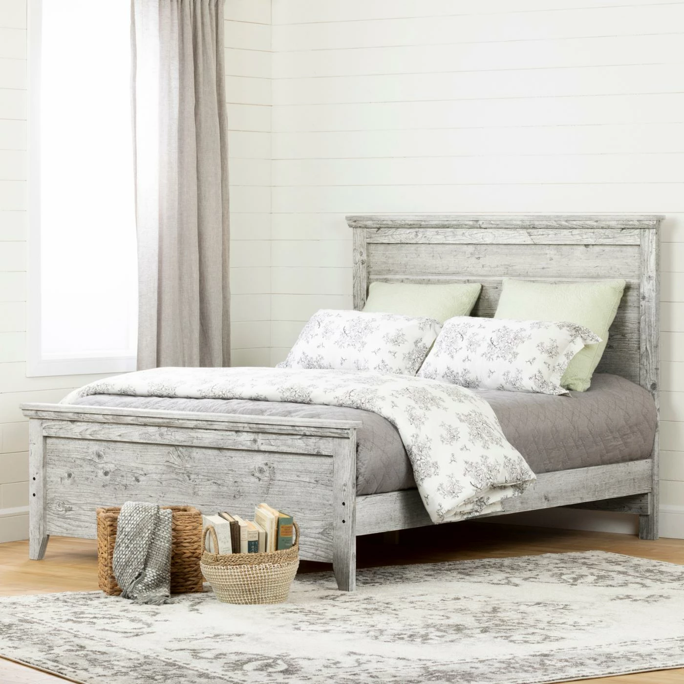 Buy π South Shore Lionel Queen Platform Bed βοΈ 5 Buy π South Shore Lionel Queen Platform Bed βοΈ - Image 3