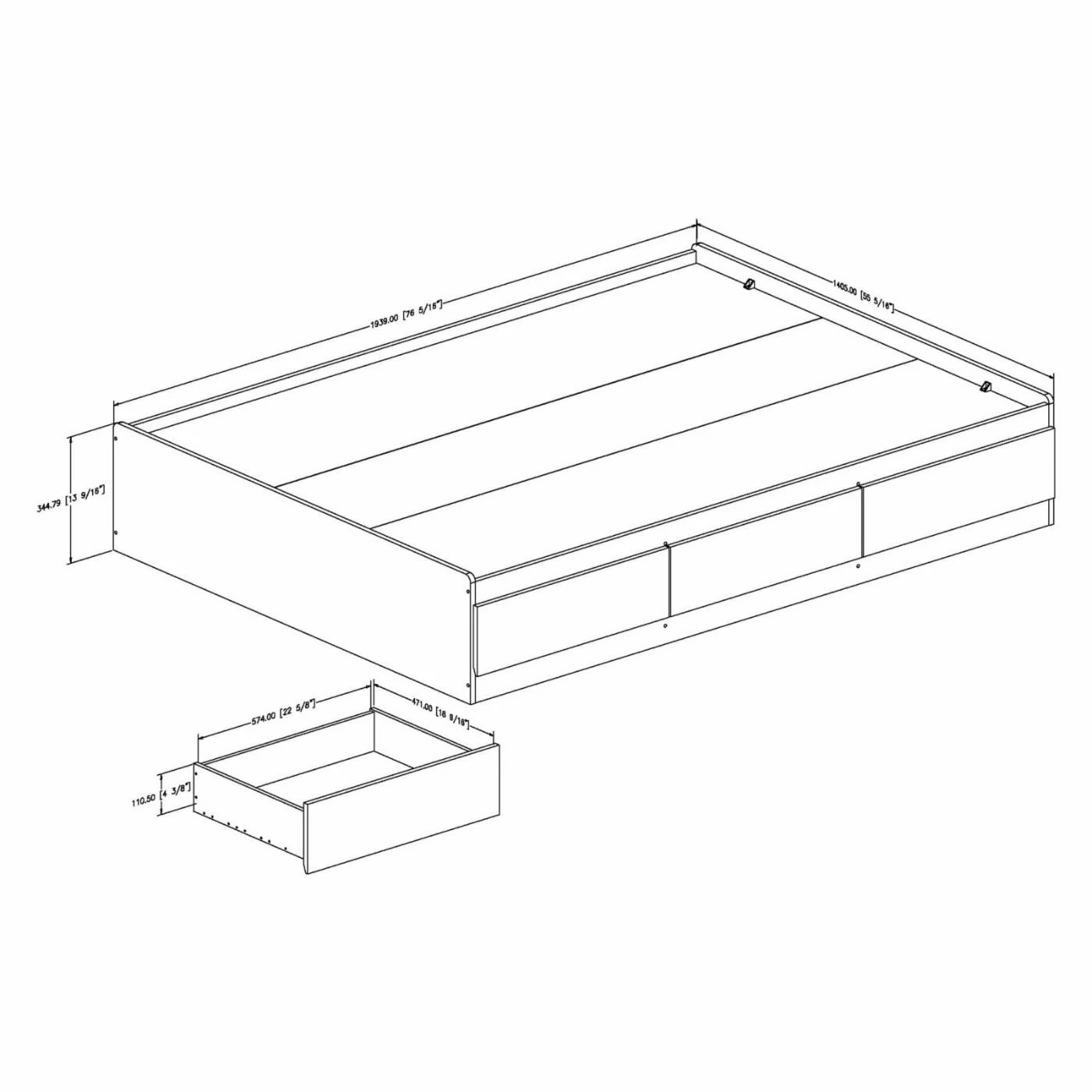 Best reviews of 🧨 South Shore Full/Double Sandbox Storage Platform Bed - Full 🥰 4 Best reviews of 🧨 South Shore Full/Double Sandbox Storage Platform Bed - Full 🥰 - Image 2