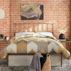 Best Sale 🎉 Lifestorey Nina Panel Bed - Queen 😍 -Beds Shop detailTMS392