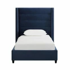 Coupon 😀 Queen TOV Furniture Koah Velvet Low Profile Bed 😀 -Beds Shop detailTOVF605