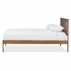 Best reviews of 👏 King Baxton Studio Trina Tree Branch Inspired Platform Bed ❤️ -Beds Shop detailWSI3538