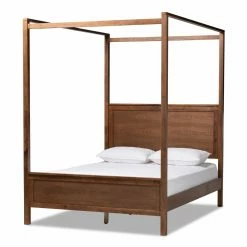 Promo β Queen Baxton Studio Veronica Platform Canopy Bed π₯ 12 Promo β Queen Baxton Studio Veronica Platform Canopy Bed π₯ -Beds Shop detailWSI4981
