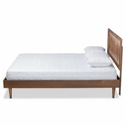 Wholesale 🥰 Full/Double Baxton Studio Sora Platform Bed 🌟 -Beds Shop detailWSI4988