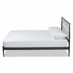 Wholesale 🎉 Queen Baxton Studio Nano Platform Bed ✔️ -Beds Shop detailWSI5021
