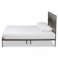 Promo 🛒 Queen Baxton Studio Jeanette Platform Bed 🥰 -Beds Shop detailWSI5054