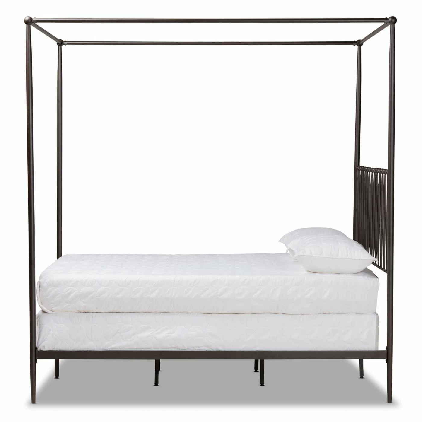 Cheapest π Queen Baxton Studio Elsa Canopy Bed π₯ 5 Cheapest π Queen Baxton Studio Elsa Canopy Bed π₯ - Image 3