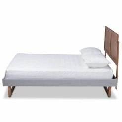 Best Pirce 🎁 King Baxton Studio Eloise Platform Bed ⌛ -Beds Shop detailWSI5082