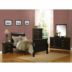 Flash Sale 🔔 California King Acme Furniture Louis Philippe III Sleigh Bed 💯 -Beds Shop inuseACM2723