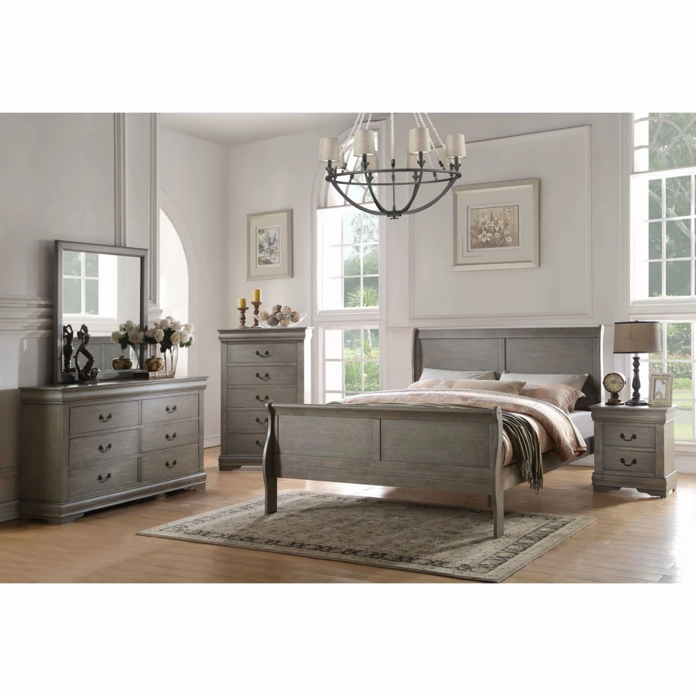 Hot Sale βοΈ King Acme Furniture Louis Philippe Sleigh Bed π₯ 4 Hot Sale βοΈ King Acme Furniture Louis Philippe Sleigh Bed π₯ - Image 2