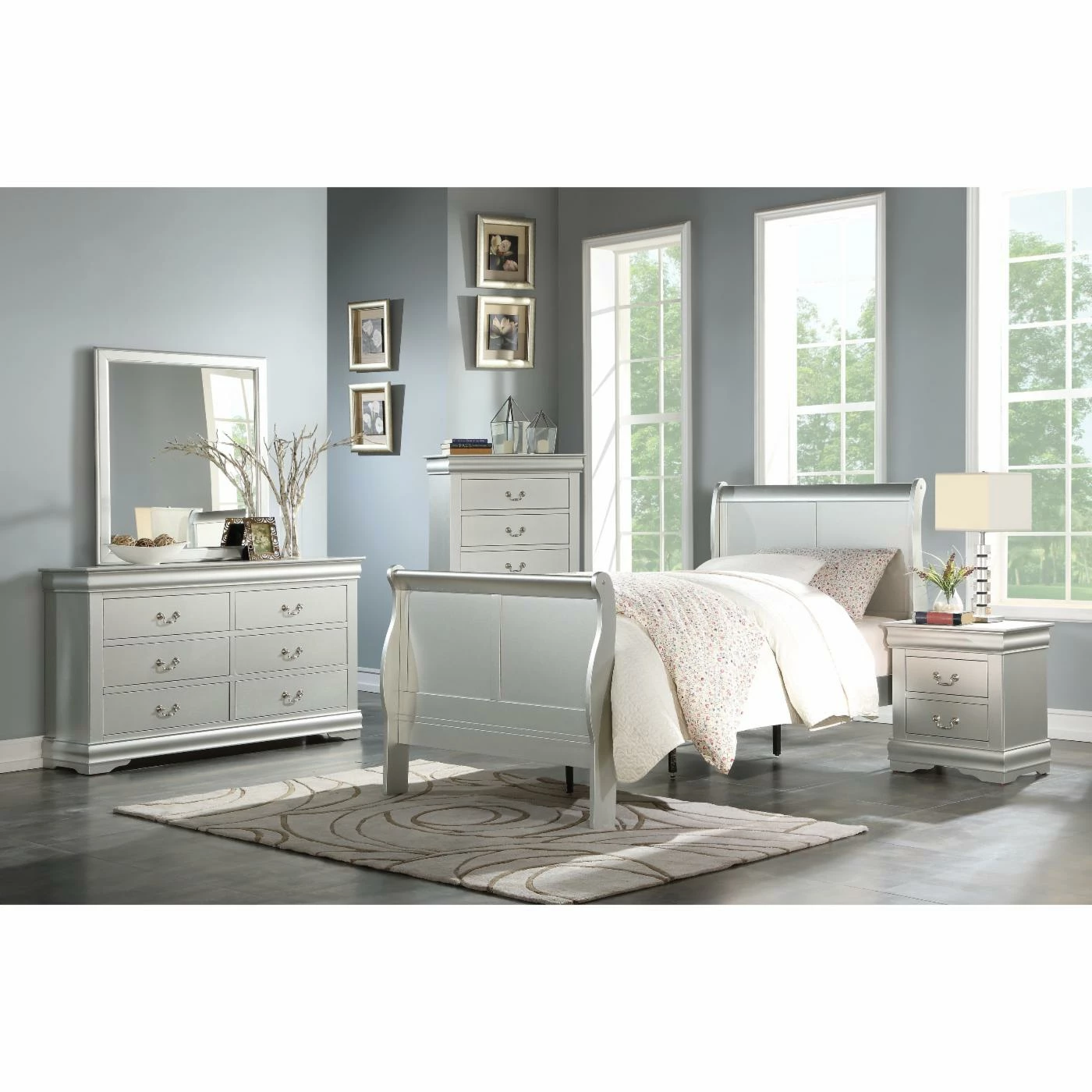 Deals π King Acme Furniture Louis Philippe III Sleigh Bed π 4 Deals π King Acme Furniture Louis Philippe III Sleigh Bed π - Image 2