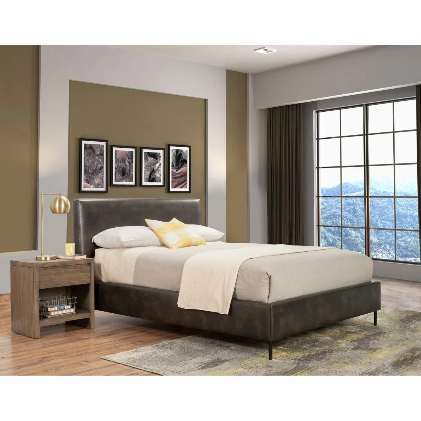 Best reviews of ✨ California King Alpine Furniture Sophia Upholstered Platform Bed ⌛ 4 Best reviews of ✨ California King Alpine Furniture Sophia Upholstered Platform Bed ⌛ - Image 2
