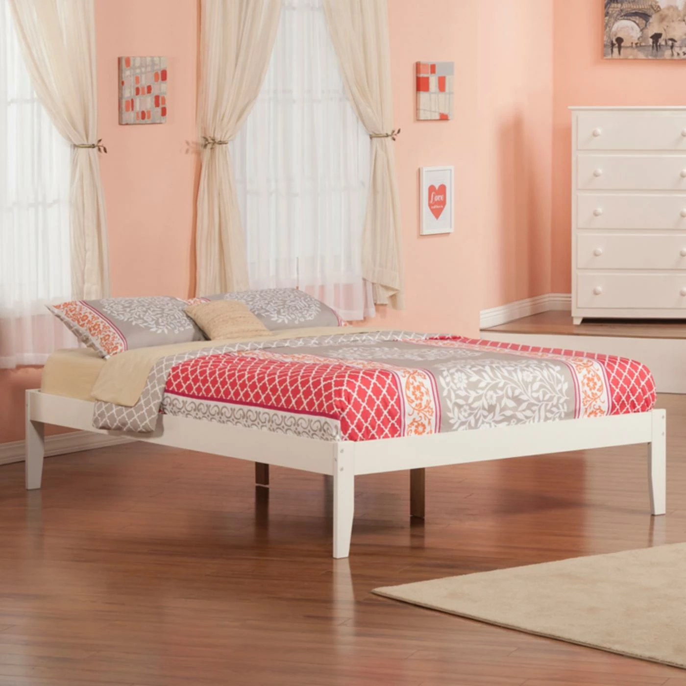 Budget β King AFI Furnishings Concord Platform Bed With Open Foot Board π 4 Budget β King AFI Furnishings Concord Platform Bed With Open Foot Board π - Image 2